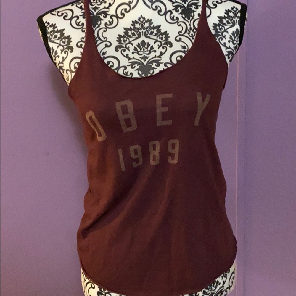 Obey tank top